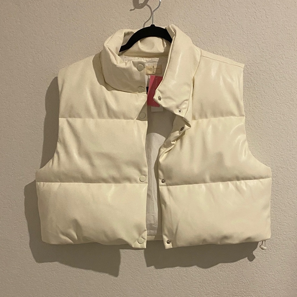 Simply Southern Ivory Puffer Vest